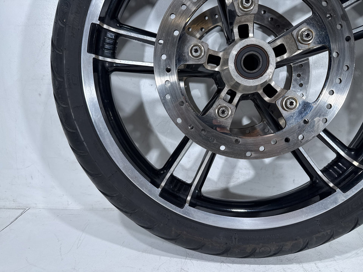 2011 Harley Street Glide Touring FLHX-103 OEM Front Wheel Rim Tire 120/70B21 21"