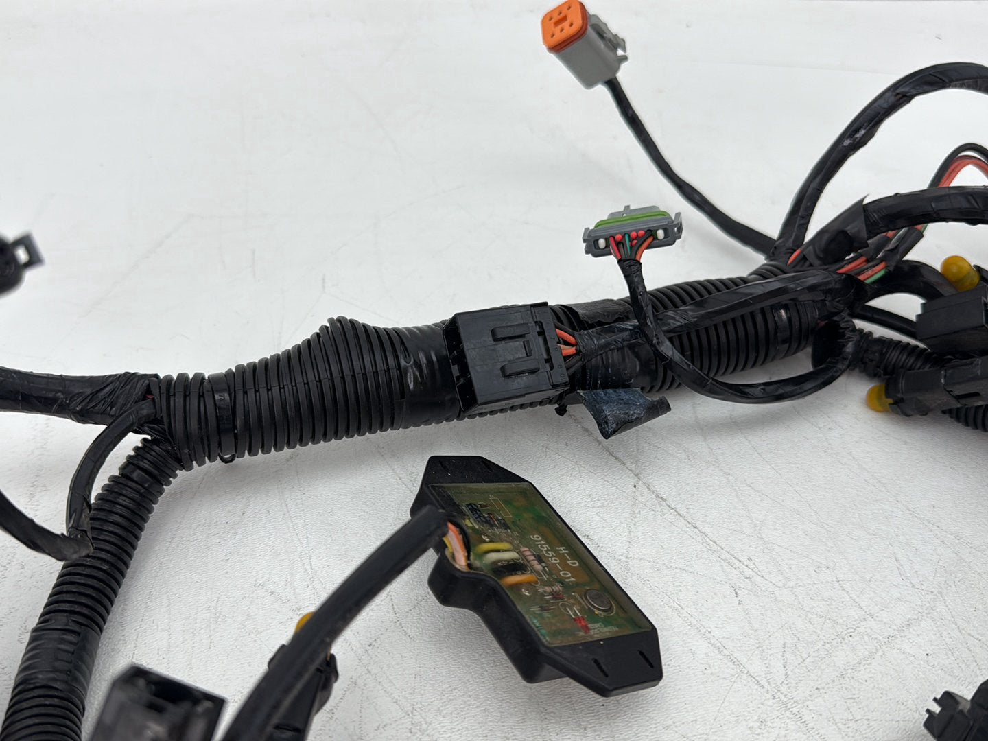 2005 Harley Electra Glide Touring Ultra FLHTCUI OEM Front Sub Wiring Harness Loom Interconnect