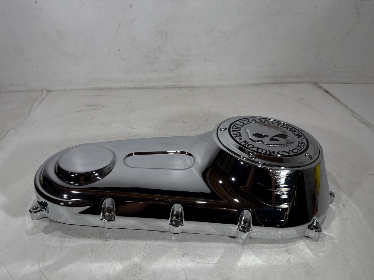 2011 Harley Softail Deluxe FLSTN OEM Outer Primary Clutch Cover SCRATCHED