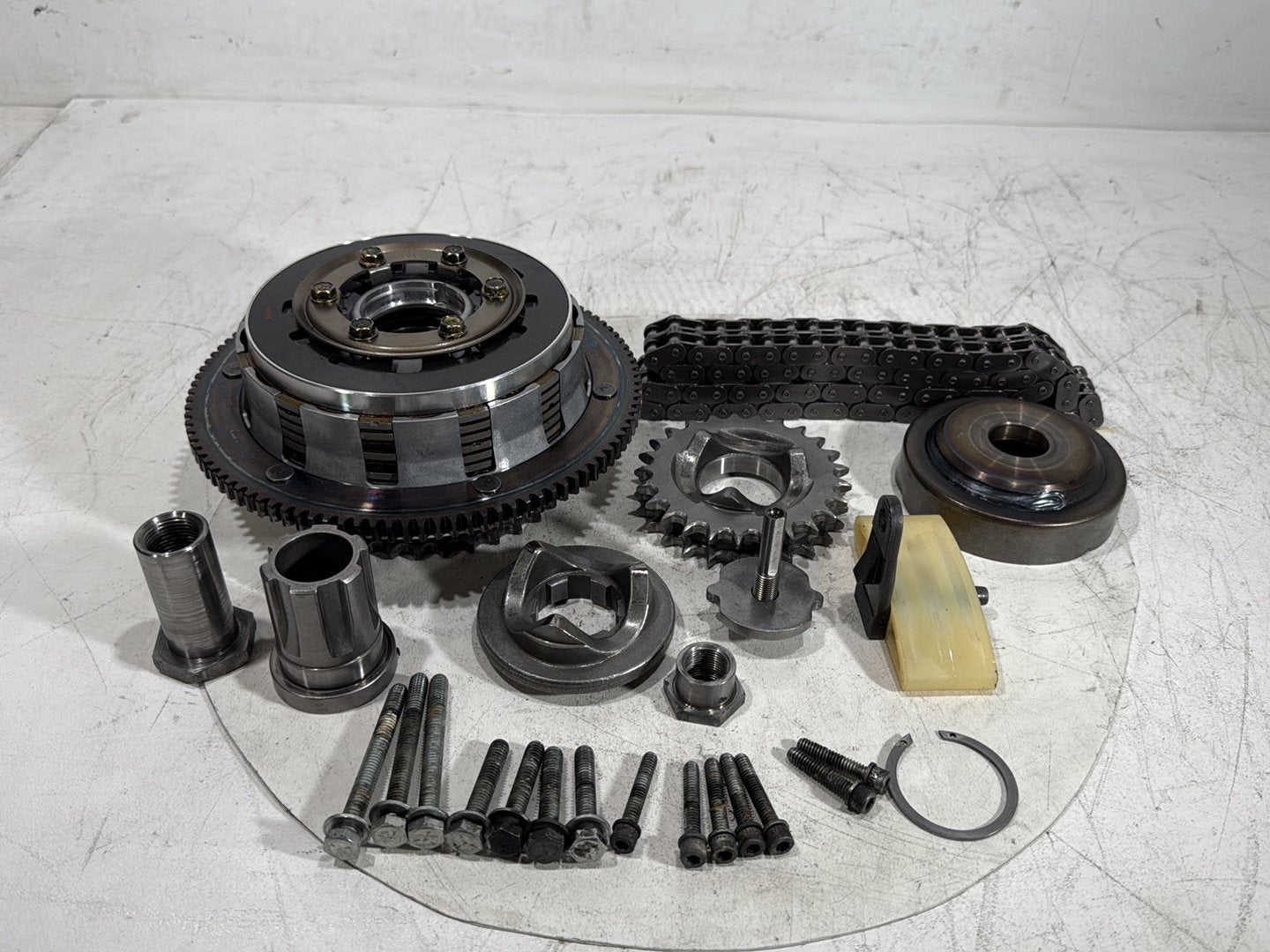 2006 Harley Touring FLHTCI Electra Glide Classic OEM Clutch Basket Chain Tensioner Kit