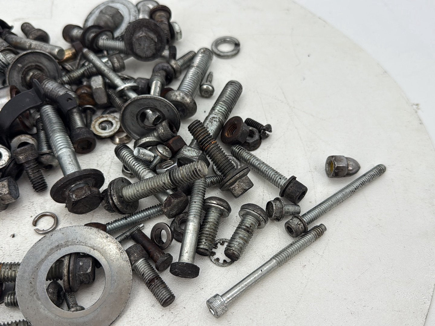 2012 Harley Dyna Fat Bob FXDF 103 OEM Hardware Bolts Nuts & Brackets