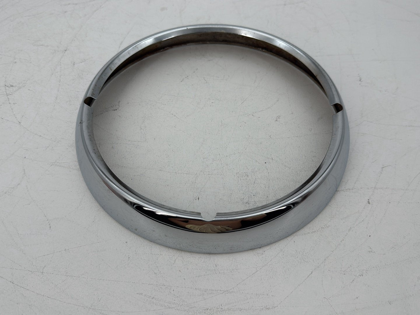 2008 Harley Touring FLHT Electra Glide OEM Headlight Mount Bracket Ring Circle Trim