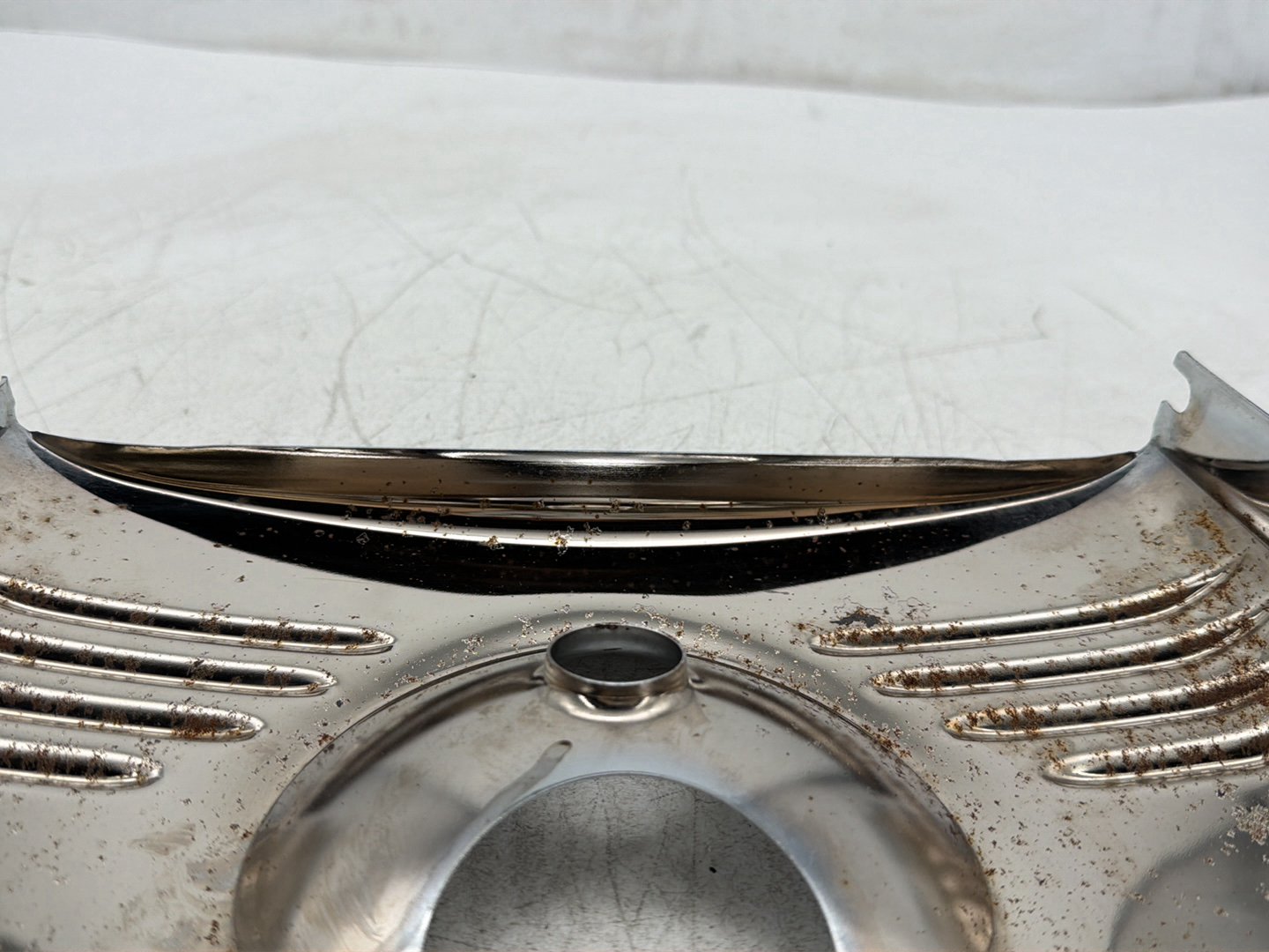 2011 Harley Heritage Softail Classic FLSTC OEM Front Upper Nacelle Headlight Cover Panel