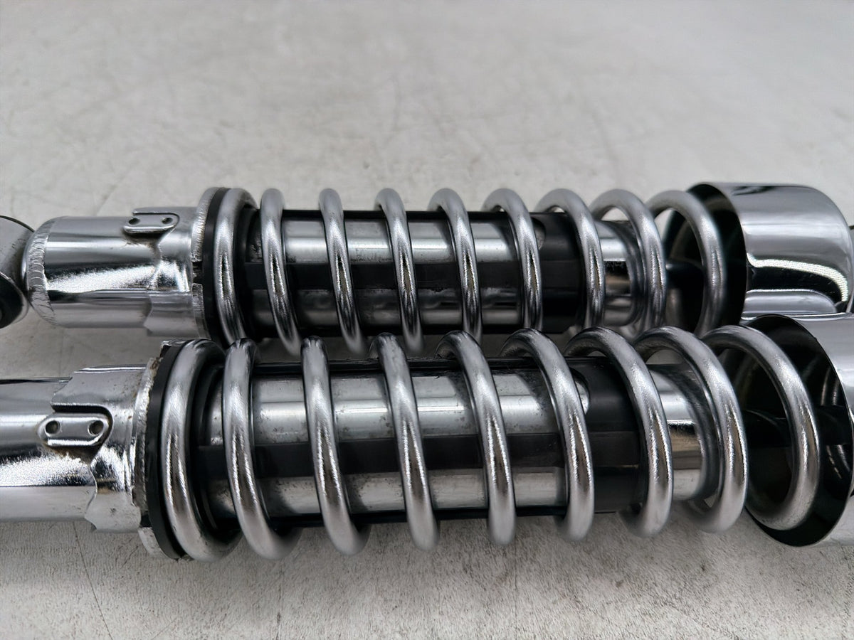 00 Harley Sportster 1200 Custom XL1200C Rear Left Right Shock Absorbers Low 12"