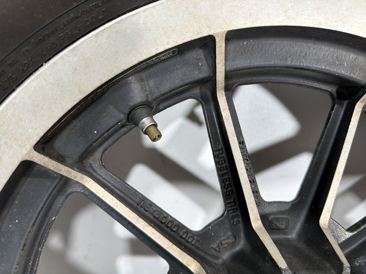 91 Harley Electra Glide Touring Classic Front & Rear Wheel Rim Tire MT90B16 16"