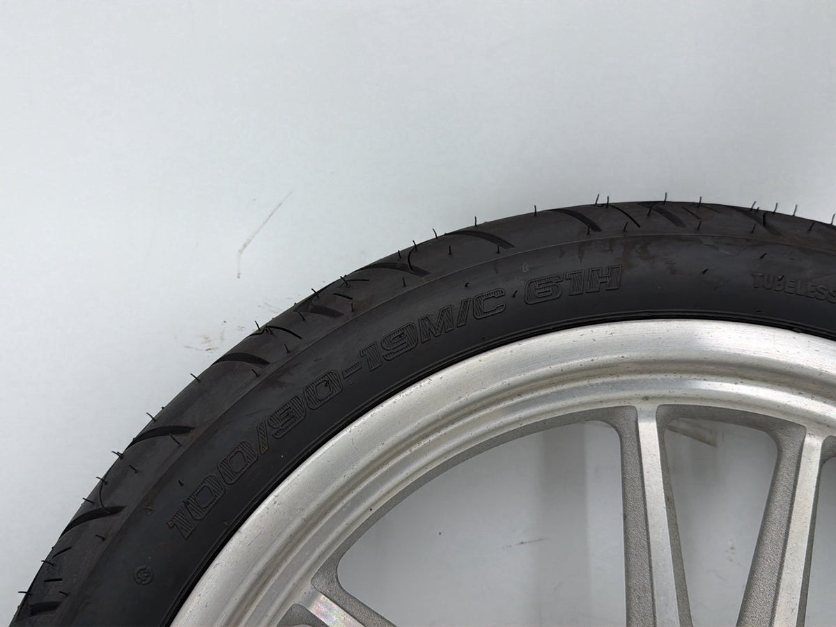 2008 Harley Dyna Super Glide FXD OEM Front Wheel Rim Tire 100/90-19 19"
