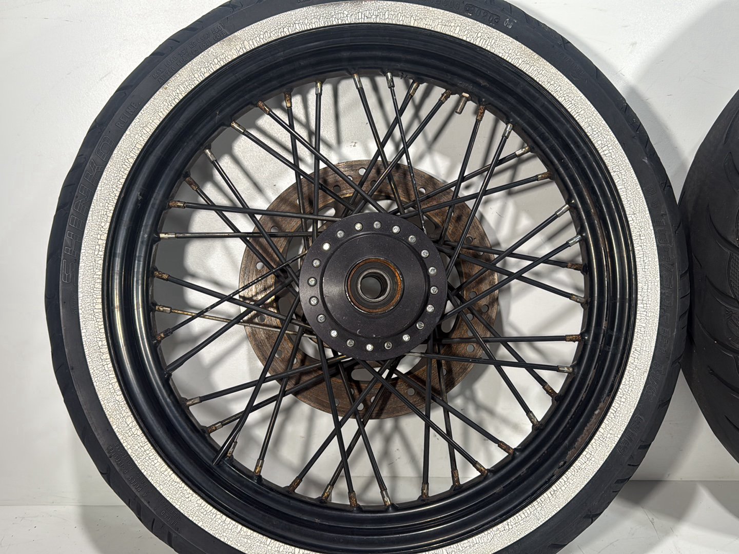 2004 - 2022 Harley-Davidson Sportster 1200 Nightster Front Rear Wheel Rim Tire Spoked  	43831-08