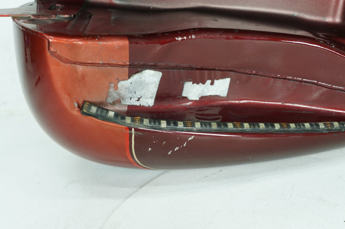 08 Harley Touring Electra Glide Ultra Fuel Gas Tank Gasoline Reservoir >DENTED<