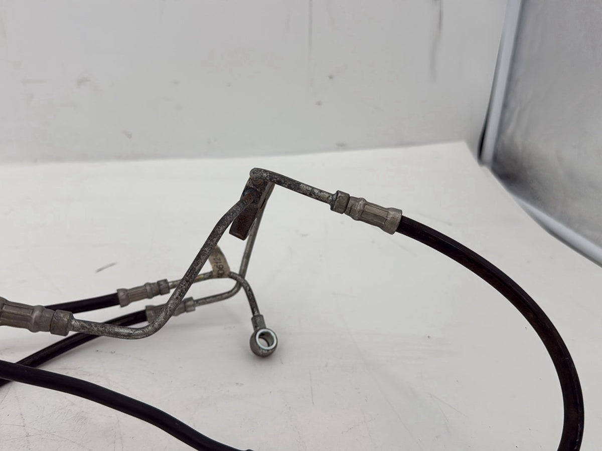 08 Harley Touring FLHTCU Electra Glide Ultra OEM Front Brake Hose Line Pipe ABS