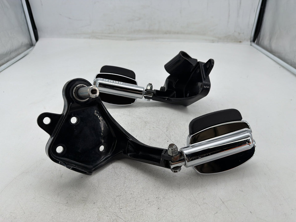2003 Harley Softail Deuce FXSTDI OEM Left & Right Driver Step Foot Rest Pegs