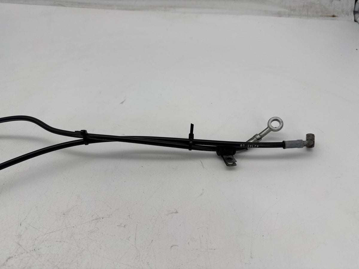 2008 Harley Softail Custom FXSTC OEM Front Brake Hose Line Pipe 42148-08