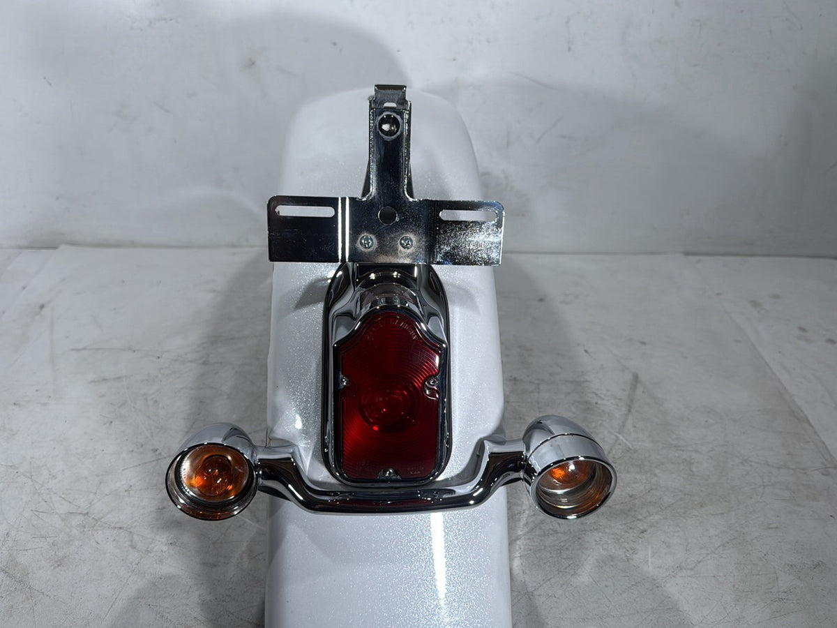 2015 Harley Softail Deluxe FLSTN OEM Rear Wheel Fender & Turn Signals Bar