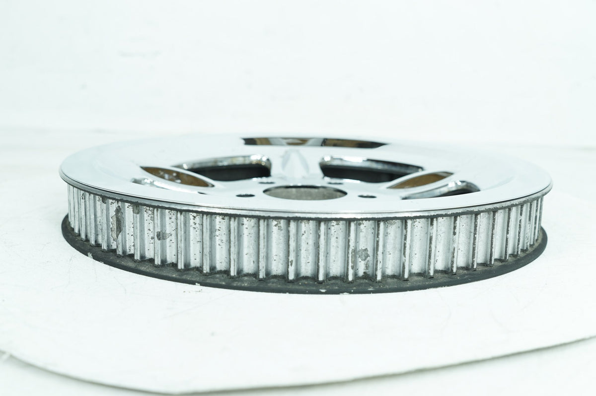 05 Harley Sportster XL883 OEM Rear Driver Pulley Sprocket Chrome Cover 68T 1.25"