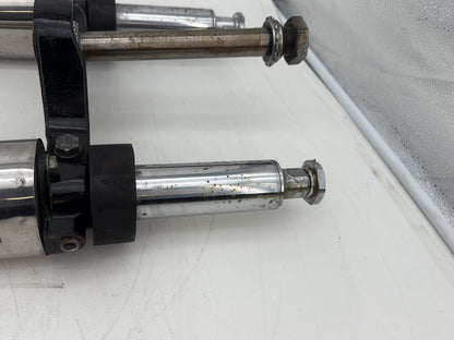 2007 Harley Touring FLHTCU Electra Glide Ultra OEM Front Triple Tree Set & LH RH Fork Legs Sliders