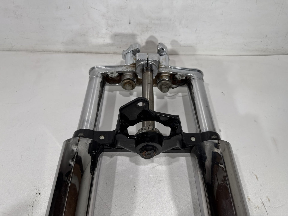 1995 Harley Heritage Softail OEM Front Triple Tree Set & LH RH Fork Legs Sliders