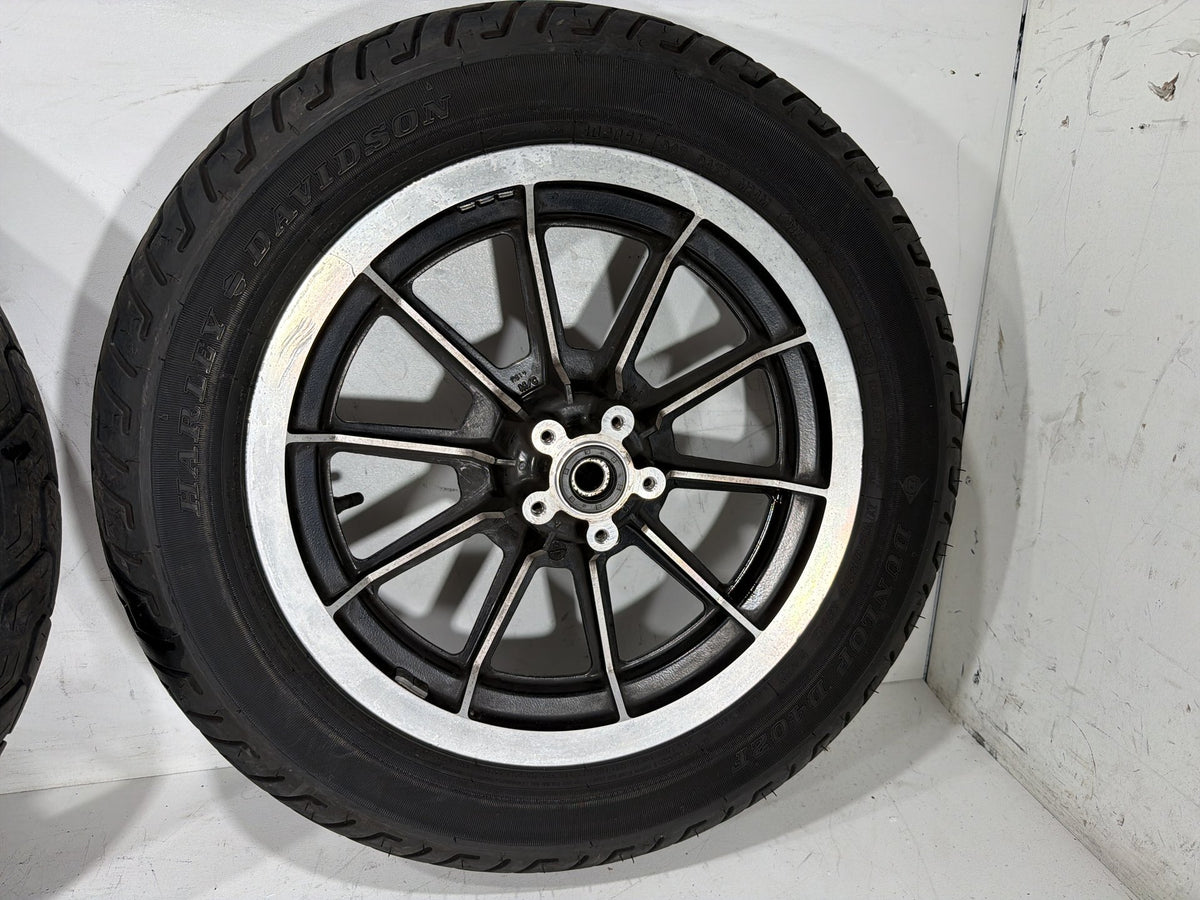 95 Harley Electra Glide Touring Classic Front & Rear Wheel Rim Tire MT90B16 16"