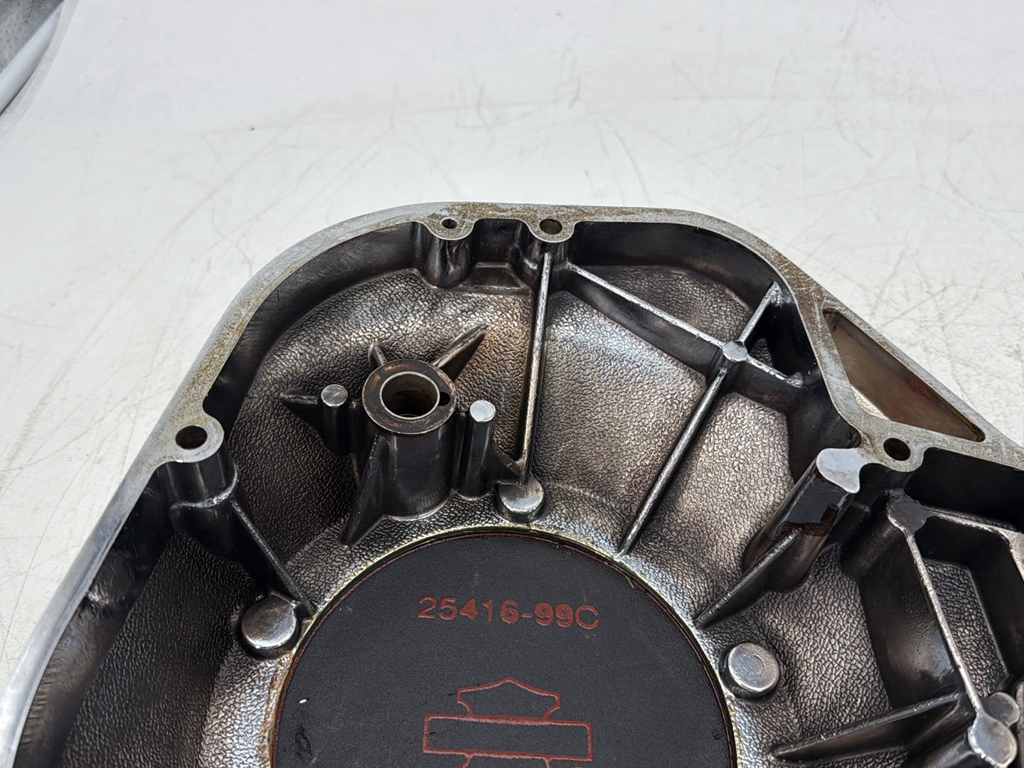 2004 Harley Road King Touring Custom FLHRSI OEM Outer Primary Clutch Cover