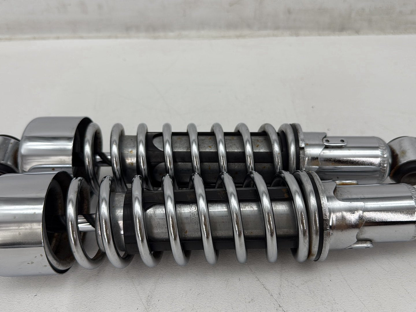 2001 Harley Sportster 883 Hugger XLH883 OEM Rear Left Right Shock Absorbers