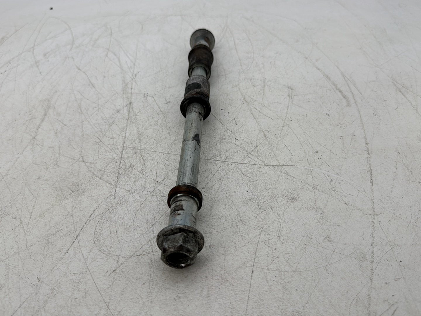 2011 Harley Softail FLSTFB Fat Boy OEM Rear Fork Swingarm Pivot Bolt Shaft
