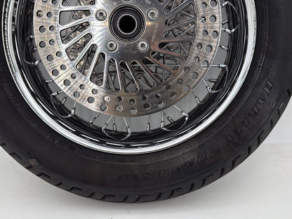 1999 - 2006 Harley-Davidson Touring Electra Glide Ultra Front Wheel Rim Tire Spoked 43440-05A