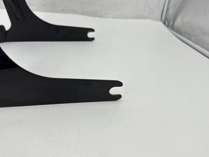 2012 Harley Dyna Fat Bob FXDF 103 OEM Rear Sissy Bar w/ Backrest Cushion Pad