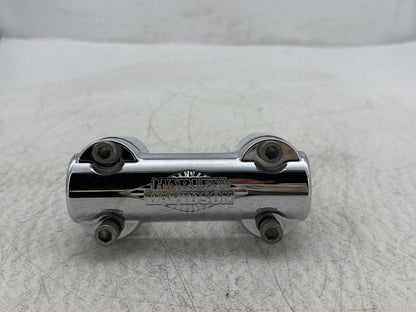 2011 Harley Heritage Softail Classic FLSTC OEM Front Handlebar Riser Top Clamp Chrome