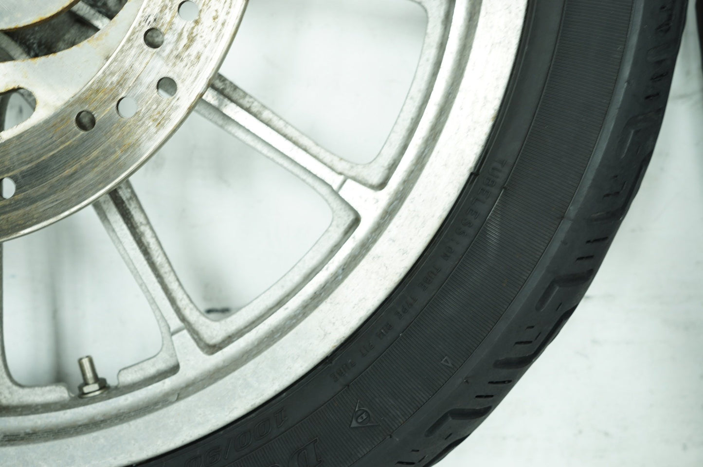 2004 - 2010 Harley-Davidson Sportster Low Front & Rear Wheel Rim Tire 43594-00A