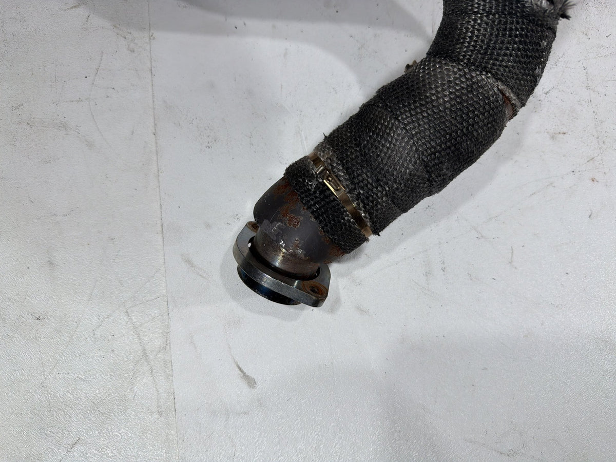 2011 Harley Electra Glide Touring Exhaust Header Pipe Muffler BASSANI 2 into 1