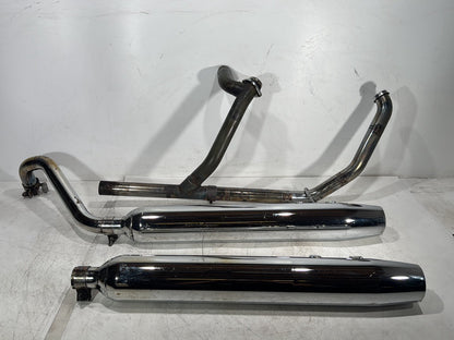 1998 Harley Touring FLHTCUI Electra Glide Ultra OEM Exhaust Header Pipes Muffler