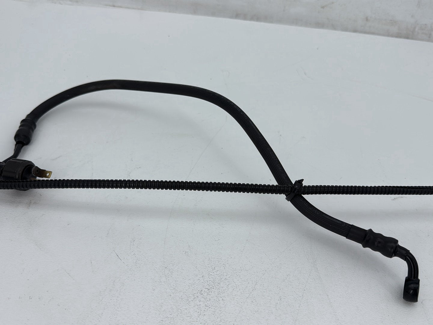 2004 Harley Softail FLSTC Heritage Classic OEM Rear Brake Hose Line Pipe
