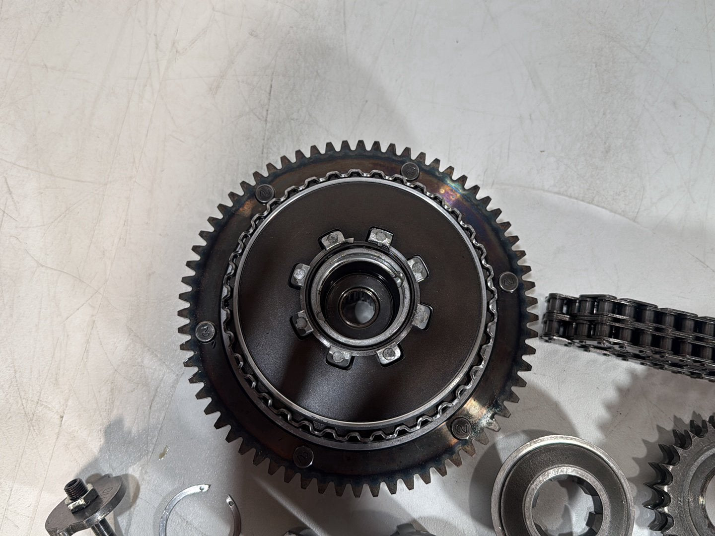 1984 - 1998 Harley-Davidson Touring Electra Glide Classic Clutch Basket Chain Tensioner Kit