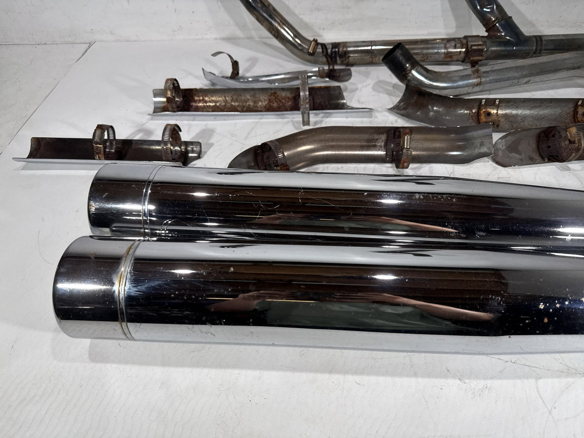 1993 Harley Electra Glide Touring FLHT OEM Exhaust Header Pipes Muffler