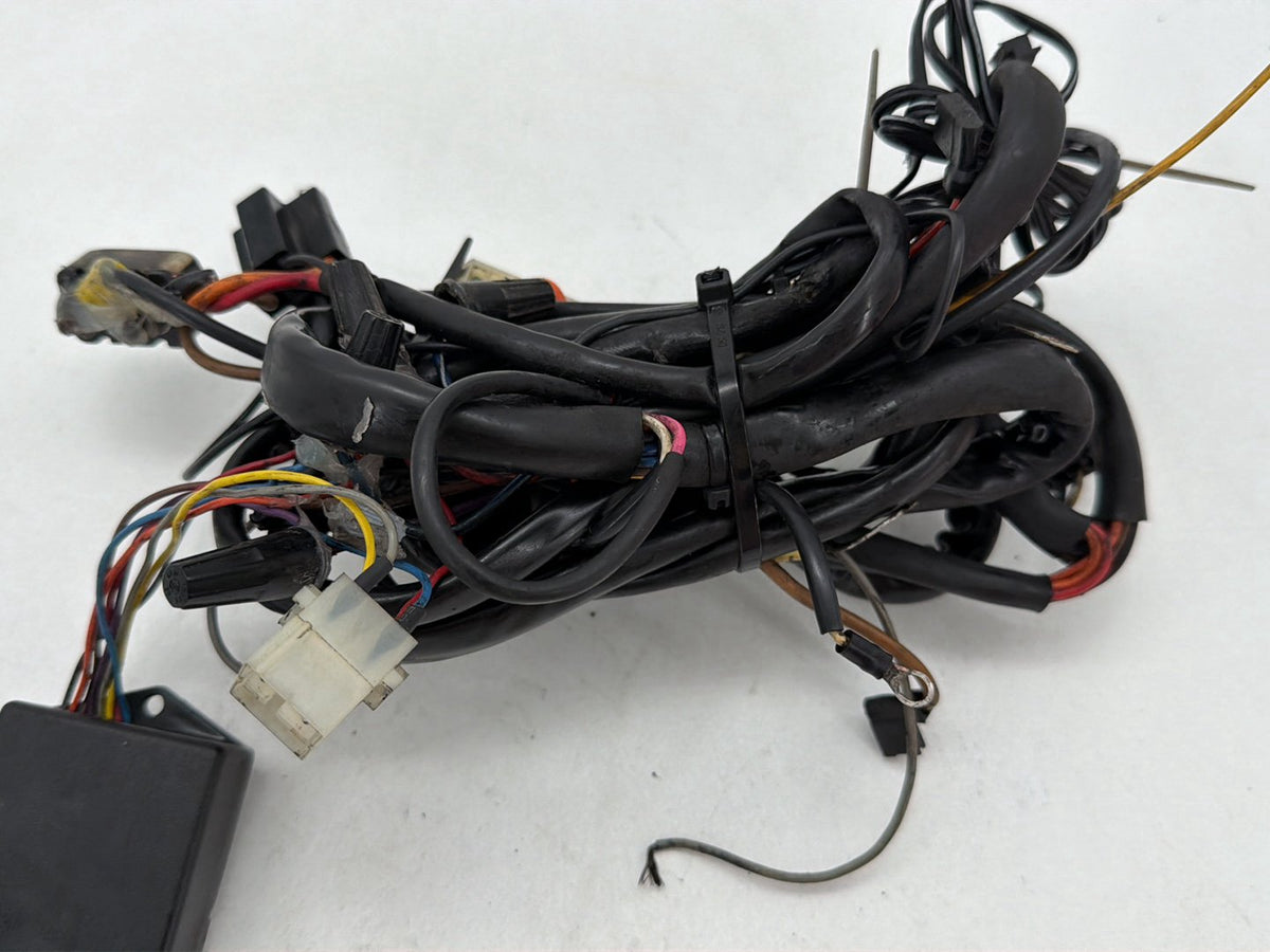 90 Harley Electra Glide Touring Sport OEM Wire Wiring Harness Plug In Connectors