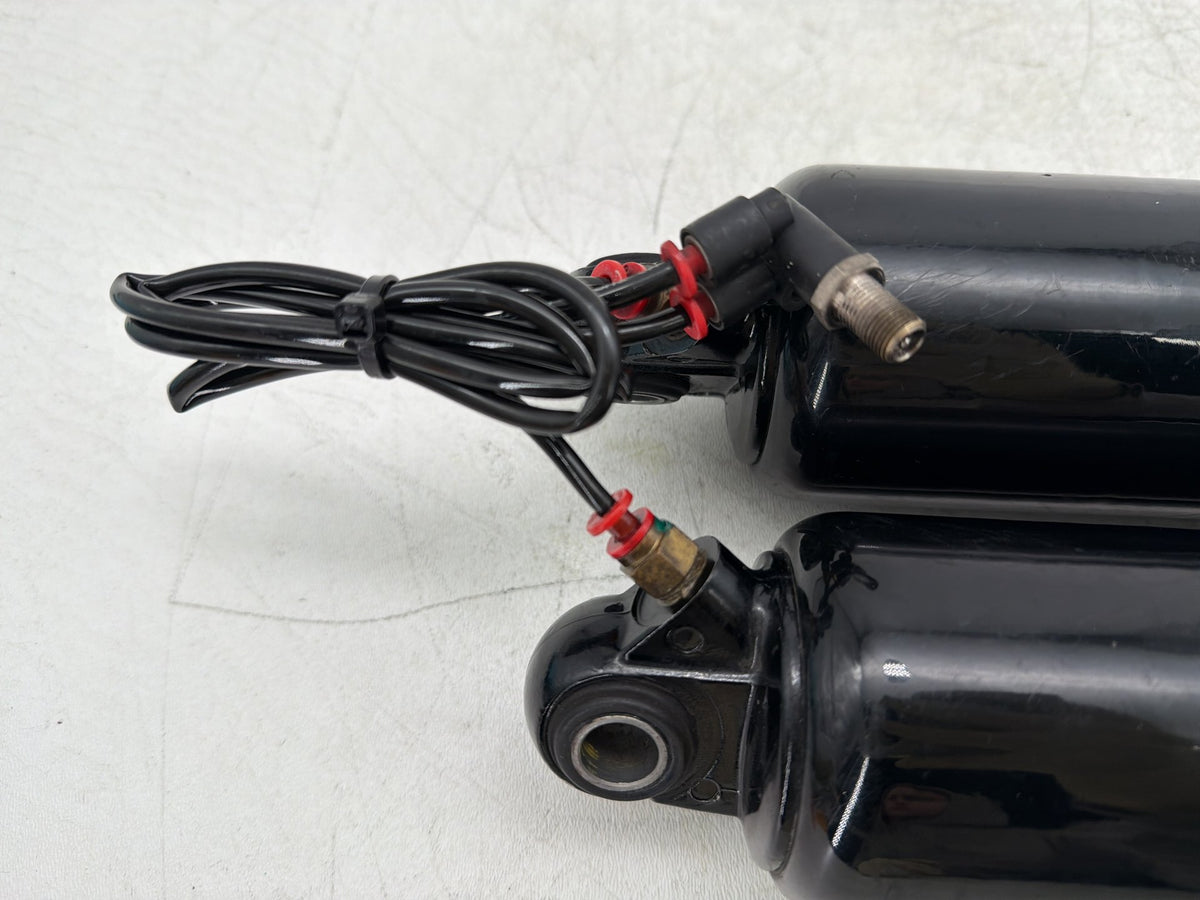 2009 Harley Electra Glide Touring CVO OEM Rear Left Right Shock Absorbers 12"