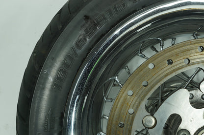 2007 - 2012 Harley-Davidson Touring Electra Glide Classic Rear Wheel Rim Tire Spoked 180/65B16 81H