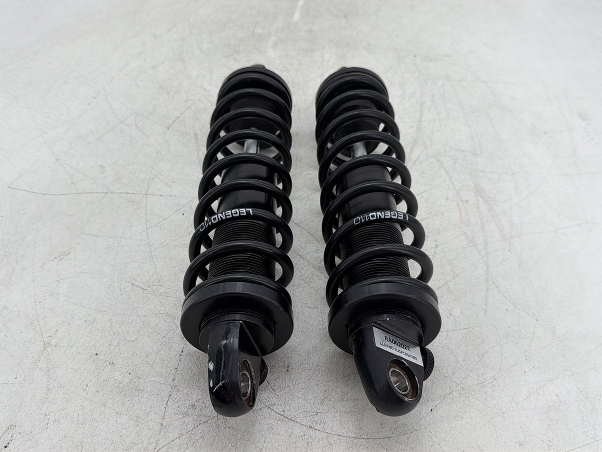 2013 Harley Electra Touring CVO Eagle Rear Left Right Shock Absorbers LEGEND 14"