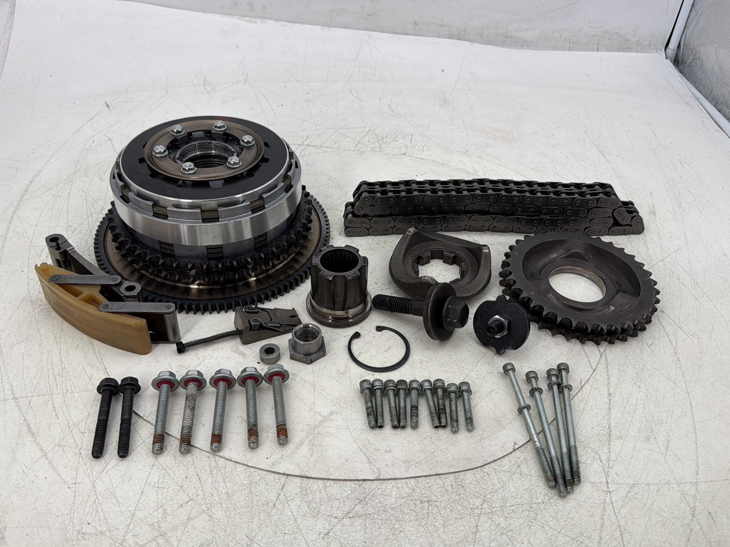 2007 Harley Dyna Street Bob FXDBI OEM Clutch Basket Chain Tensioner Kit
