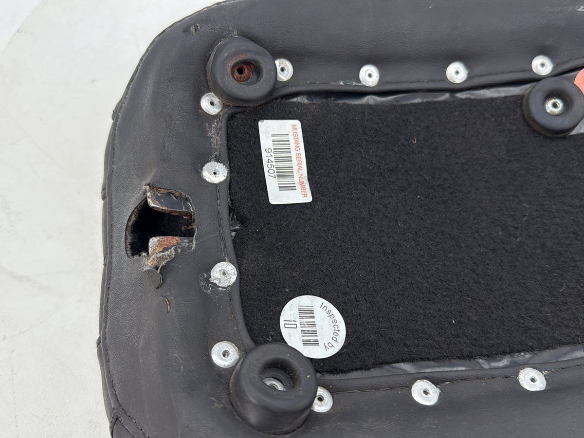 2012 Harley-Davidson Dyna Fat Bob FXDF 103 Rear Passenger Pillion Seat MUSTANG