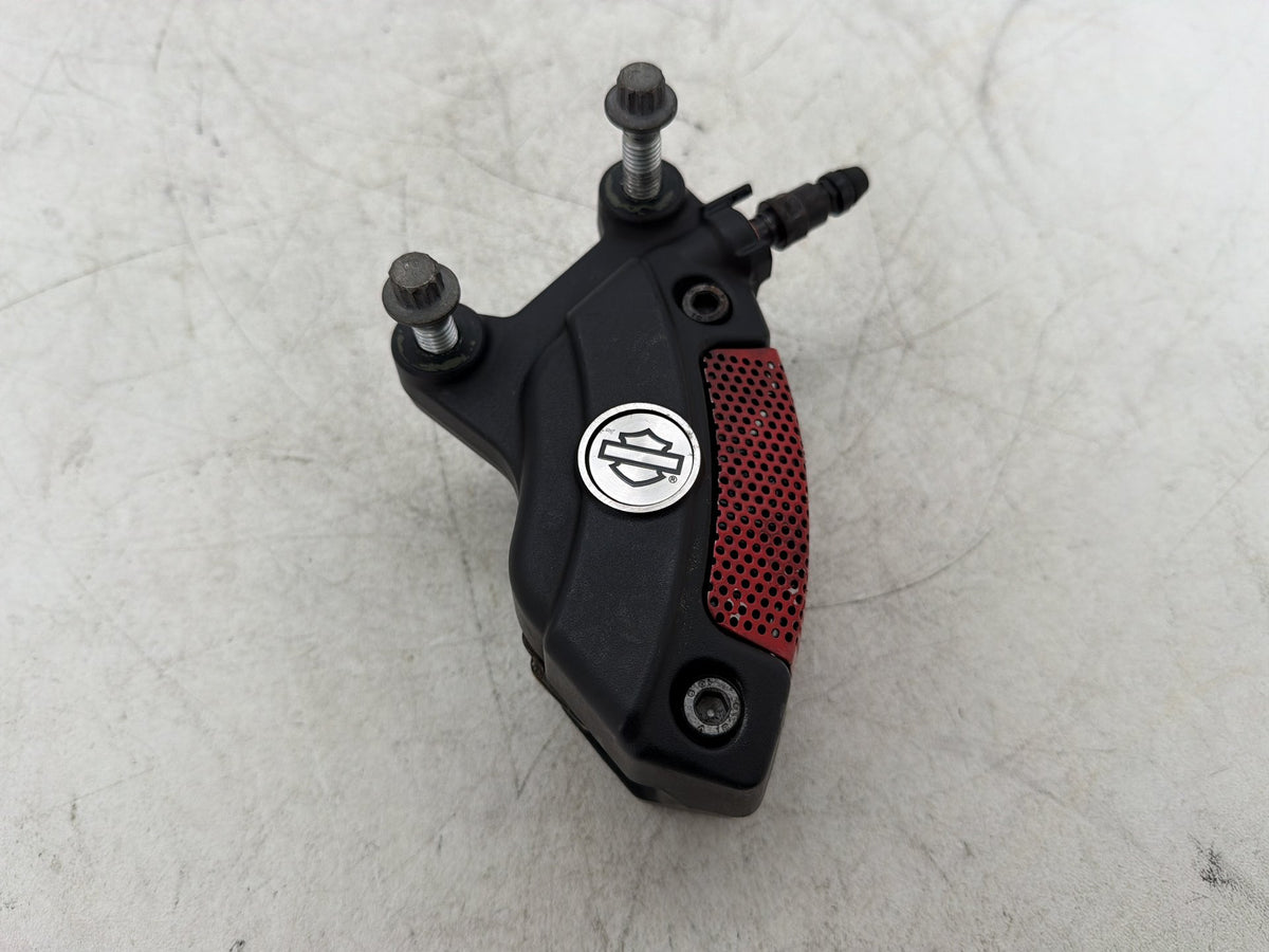 2010 Harley Road King Touring Police OEM Front Left 1 Brake Caliper