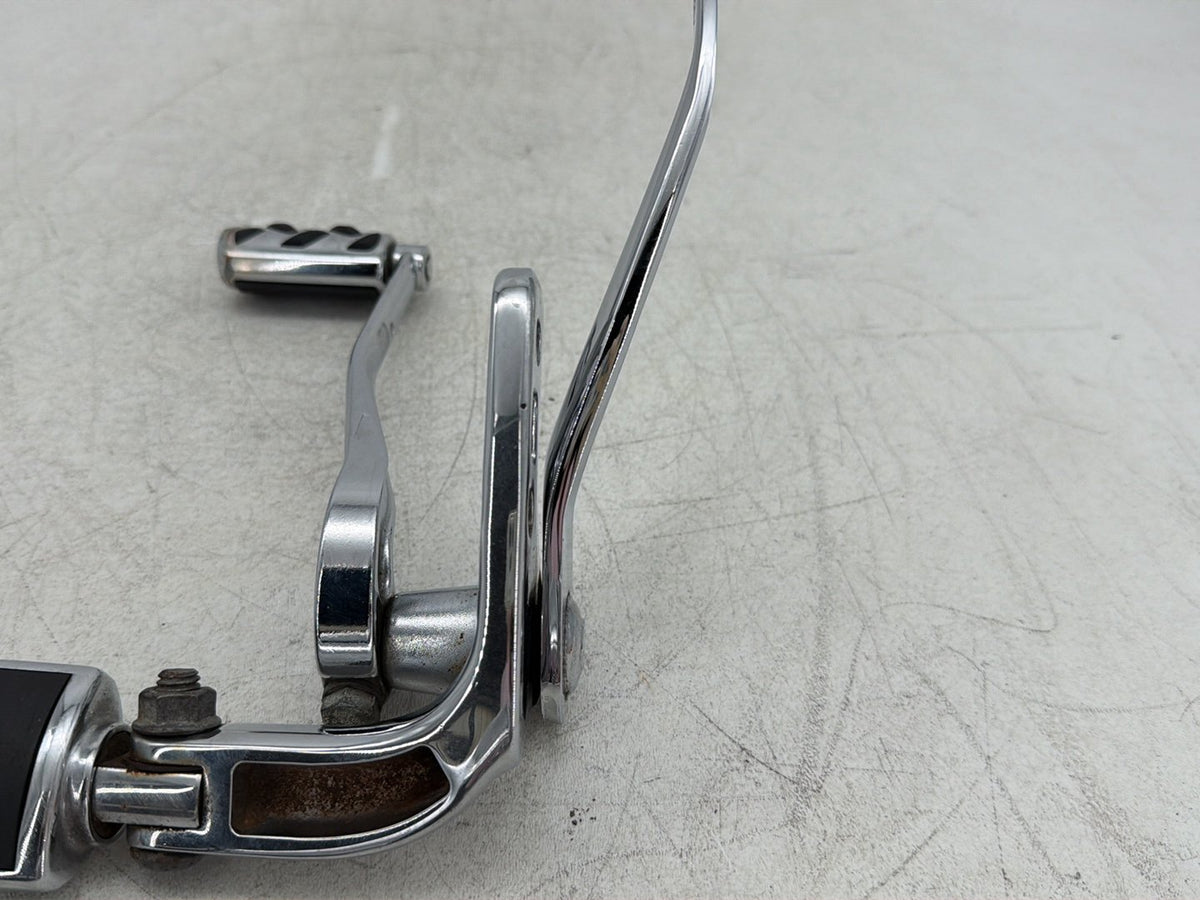 2008 Harley Dyna Fat Bob FXDF OEM Left Right Foot Brake Control Pegs