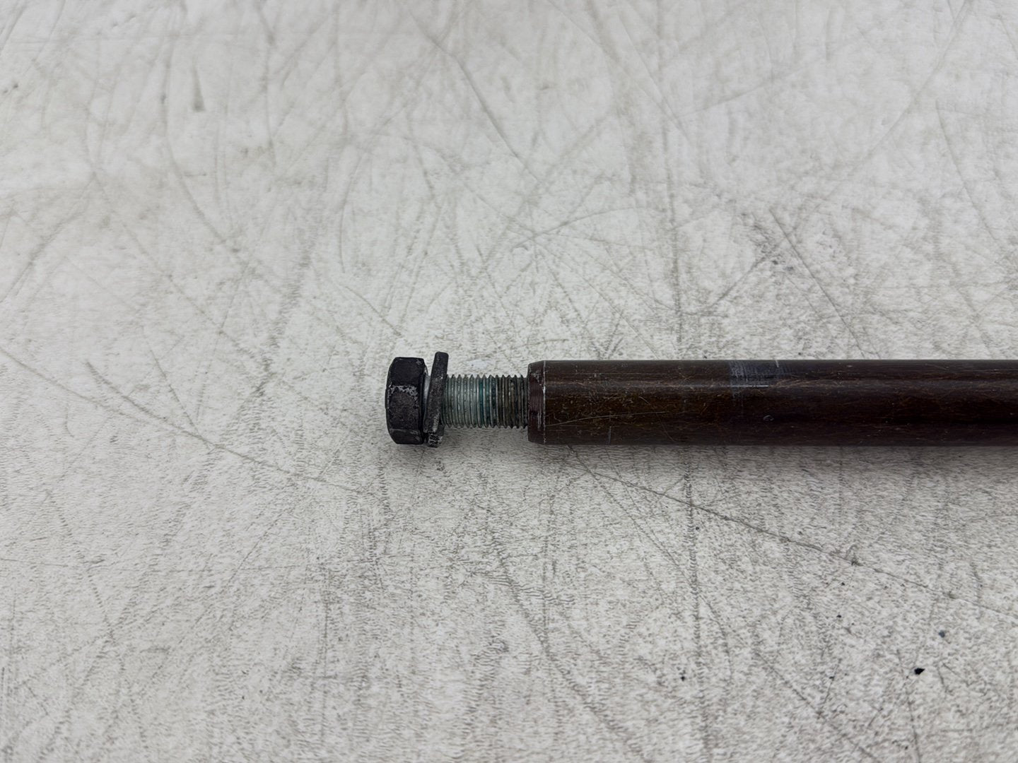 2004 Harley Dyna Super Glide FXDI OEM Rear Fork Swingarm Pivot Bolt Shaft