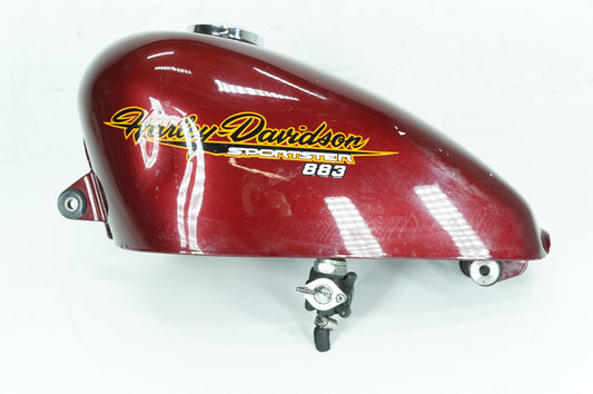 1986 - 2003 Harley-Davidson Sportster Hugger Fuel Gas Tank Gasoline Reservoir  	61023-95