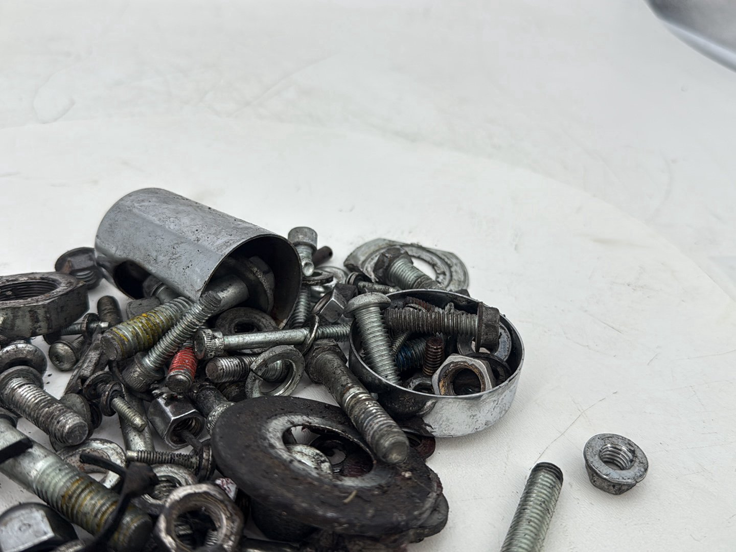 2005 Harley Dyna FXDWG Wide Glide OEM Hardware Bolts Nuts & Brackets