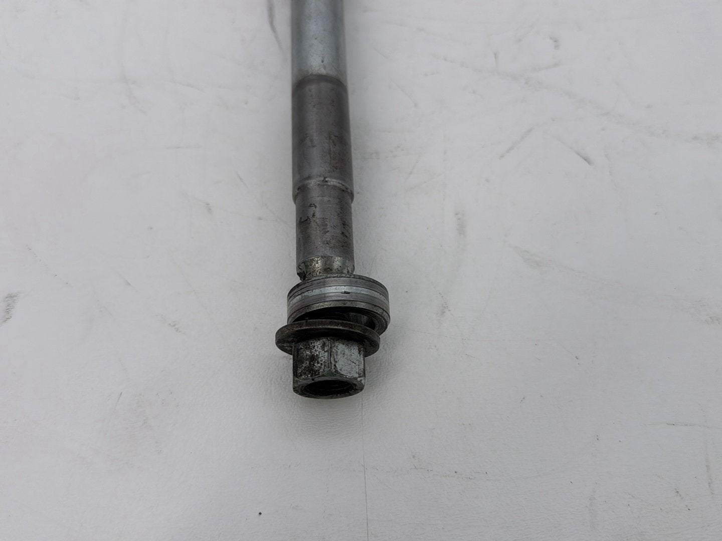 1993 Harley Sportster XLH883H Hugger 883 OEM Front Wheel Axle Bolt Shaft