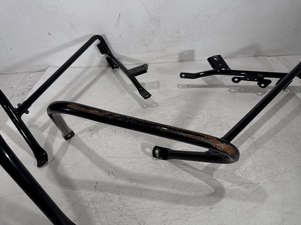 2013 Harley Street Glide Touring OEM Rear Left Right Saddlebag Guard Rails Bar