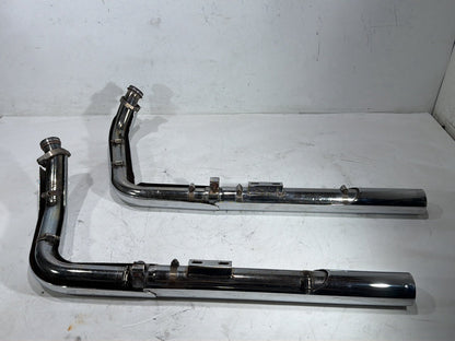 2005 Harley Sportster 1200 Roadster XL1200R OEM Exhaust Header Pipes Vance & Hines