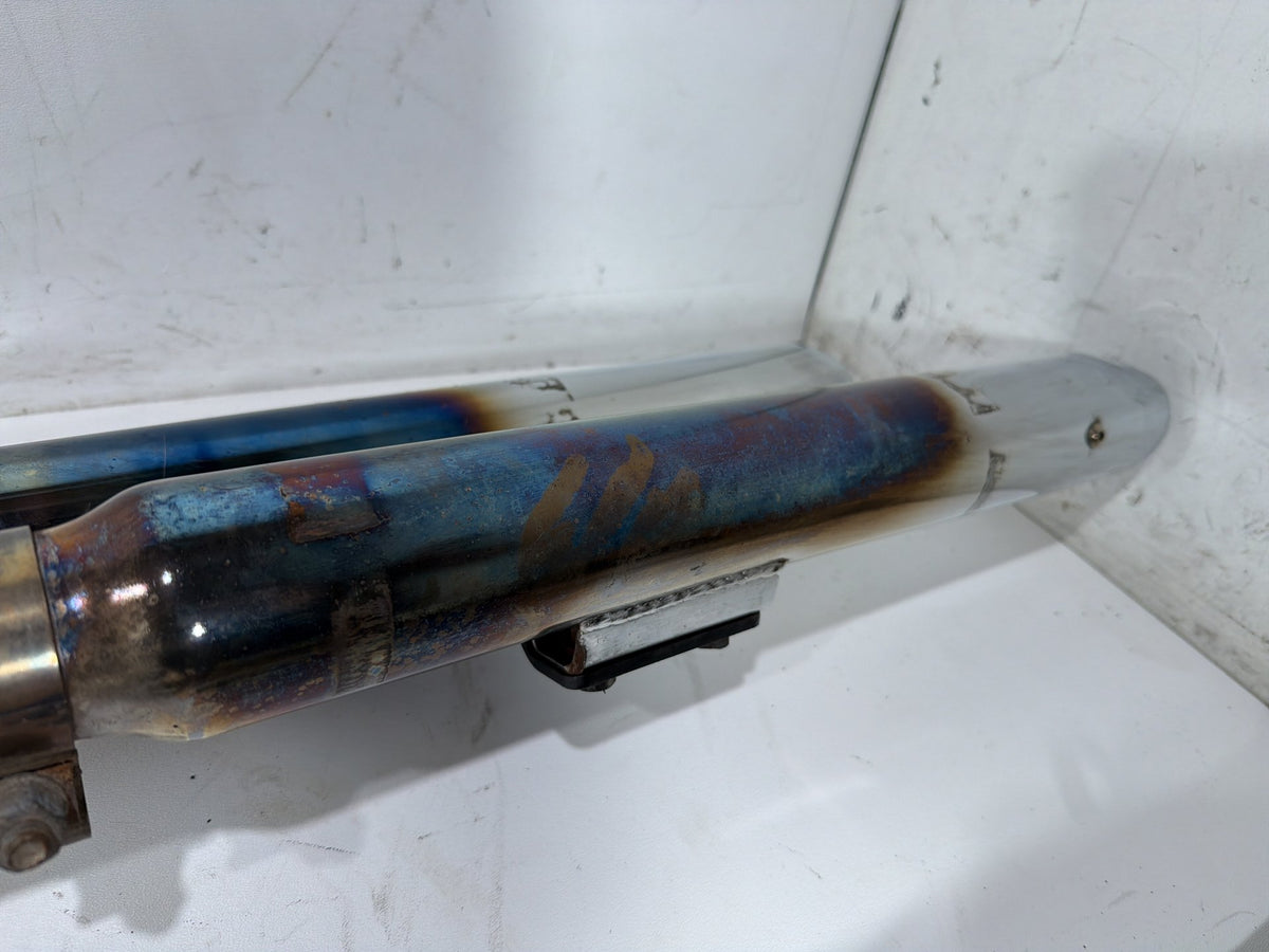 2014 Harley Softail Slim FLS OEM Exhaust Header Pipes Muffler