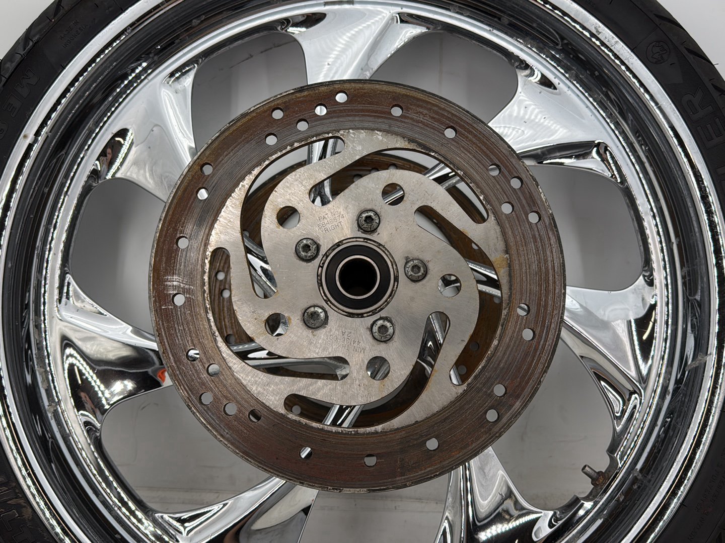 2005 Harley Road Glide Touring FLTRI OEM Front Wheel Rim Tire
