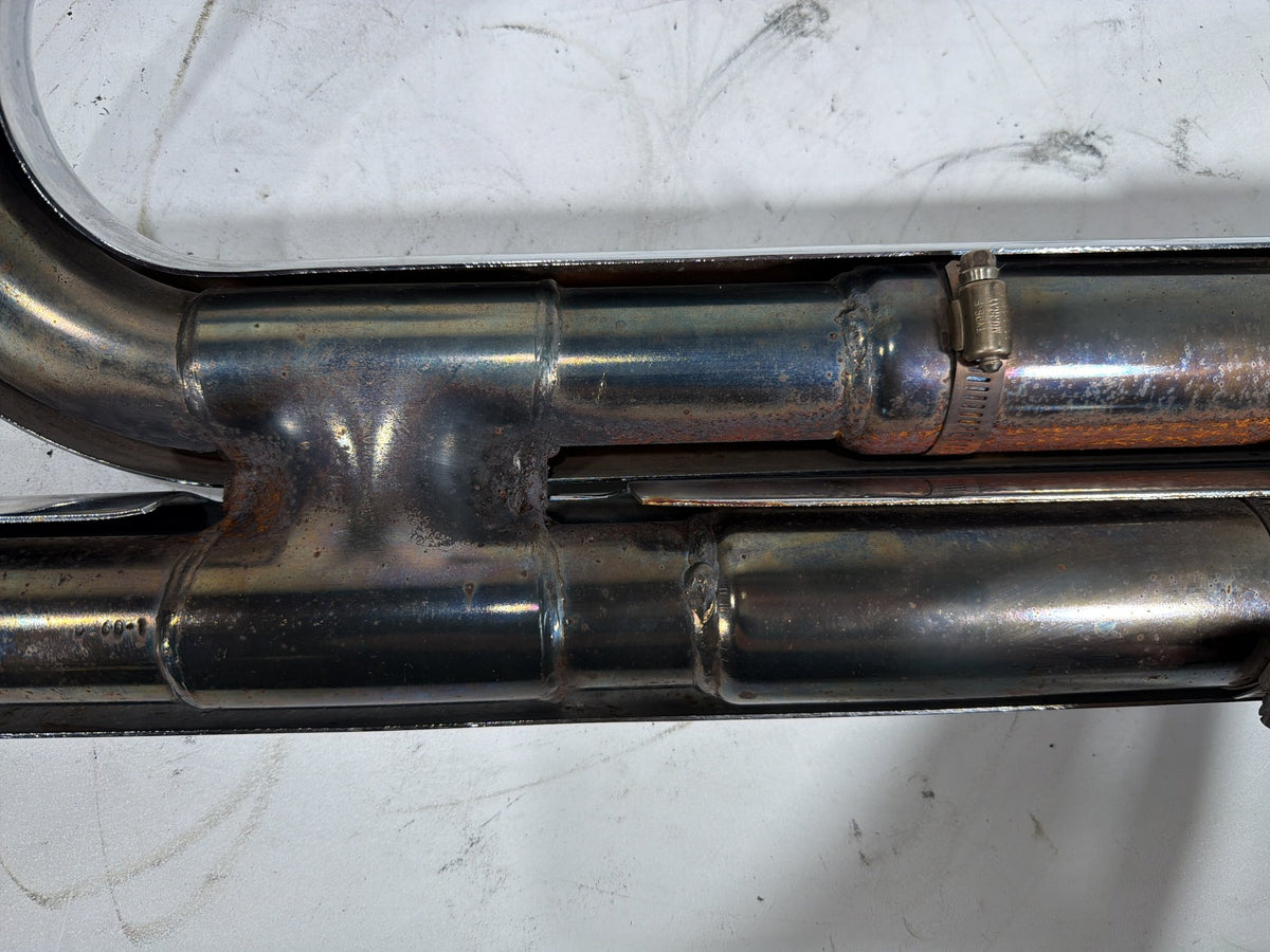 2006 Harley Softail Deuce FXSTDI OEM Exhaust Header Pipes Vance & Hines