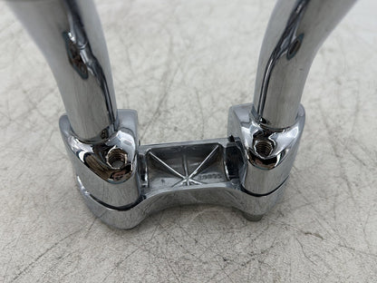 2000 Harley Softail FLSTC Heritage Classic OEM Front Handlebar Riser Top Clamp Chrome